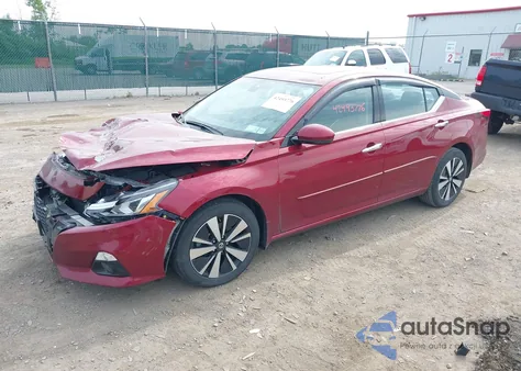 2021 Nissan Altima Sl Intelligent Awd из США, поврежденный, VIN 1N4BL4EW2MN335473